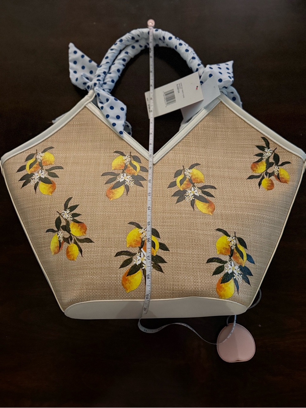 Betsey Johnson Don’t be Tarty Tote Bag- NWT - Picture 14 of 16